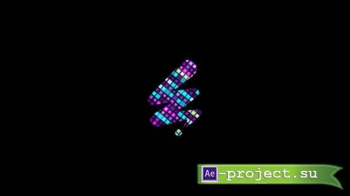 Videohive - Pixel Logo Reveal - 54508489 - Project for After Effects