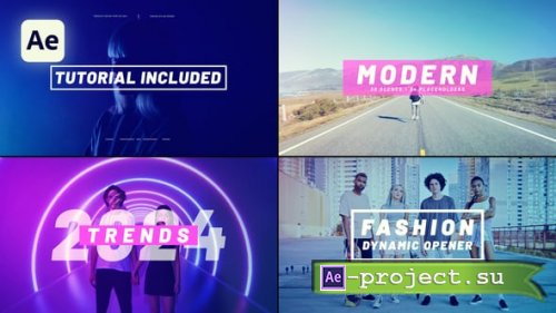 Videohive - Opener - Fashion Opener - 54509391 - Project for After Effects