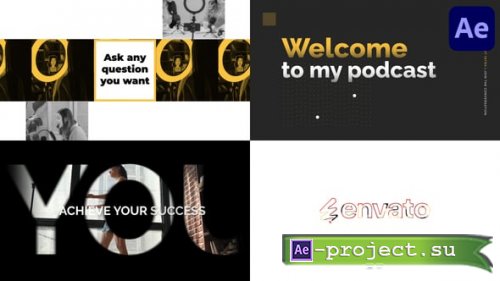 Videohive - Short Podcast Intro | After Effects - 54521129 - Project for After Effects