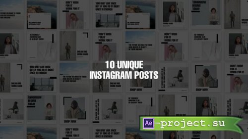 Videohive - Instagram Posts Pack 3 - 54530467 - Project for After Effects