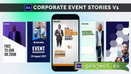 Videohive - Corporate Event Stories - Promo - Part 1 - 54487689 - Project for After Effects