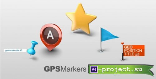 Videohive - Map Markers - 3929365 - Project for After Effects