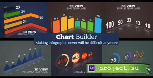 Videohive - Infographic Charts - 3950667 - Project for After Effects