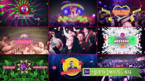 Videohive - Party Night - 53922464 - Project for After Effects