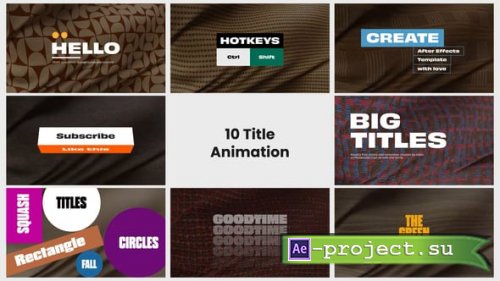 Videohive - Titles - Cloth Simulation Backgrounds - 54552996 - Project for After Effects