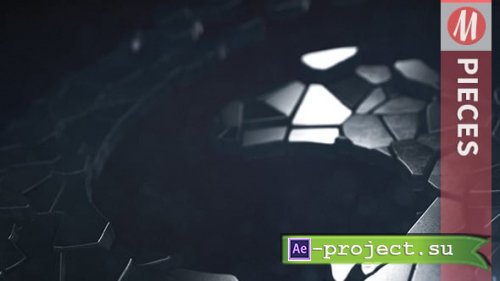 Videohive - Pieces | Element 3D Logo Reveal - 6680738 - Project for After Effects