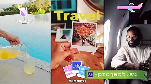 Travel Icons And Titles 2880585 - After Effects Templates