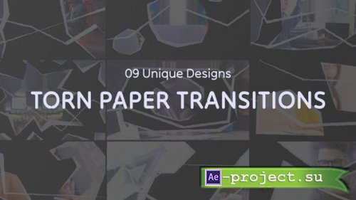 Videohive - Creative Paper Transitions - 54336887 - Project for After Effects