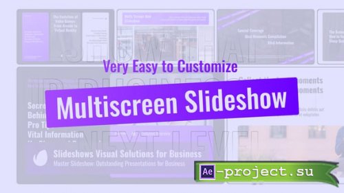 Videohive - Multi Screen Slideshow - 54411578 - Project for After Effects