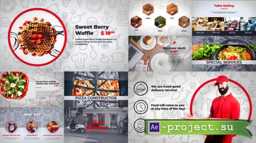 Videohive - Food Delivery Service - 22983734 - Project for After Effects