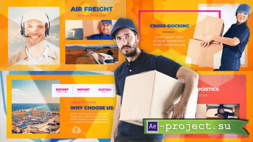 Videohive - Logistic Presentation - Delivery Company Promotion - 23594742 - Project for After Effects