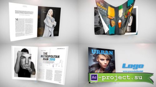 Videohive - Short Magazine Promo - 54602246 - Project for After Effects