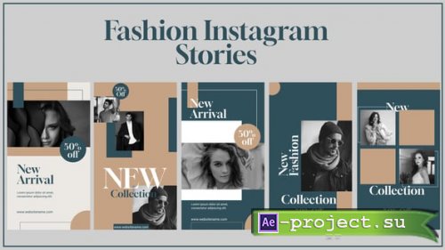 Videohive - Fashion instagram stories - 54612934 - Project for After Effects