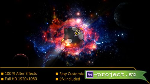 Videohive - Galaxy Storm Reveal Logo - 22058657 - Project for After Effects