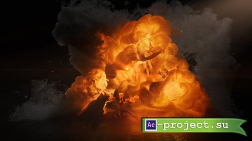 Videohive - Fireball Logo - 50252114 - Project for After Effects