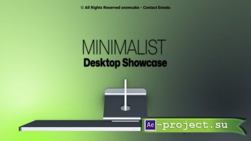 Videohive - Minimalist Desktop Showcase - 54610544 - Project for After Effects