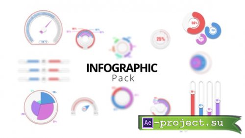 Videohive - Infographics Pack - 54628300 - Project for After Effects