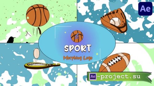 Videohive - Sports Morphing Logo for After Effects - 54649136 - Project for After Effects