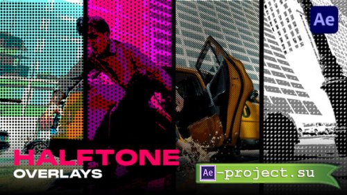 Videohive - Halftone Overlays for After Effects - 54640479 - Project for After Effects