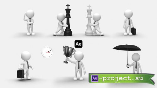 Videohive - 3D People Animations 3 - 54670027 - Project for After Effects