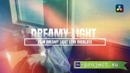 Videohive - Film Dreamy Light Leak Color Overlays For DaVinci Resolve - 54459075 - DaVinci Resolve Templates