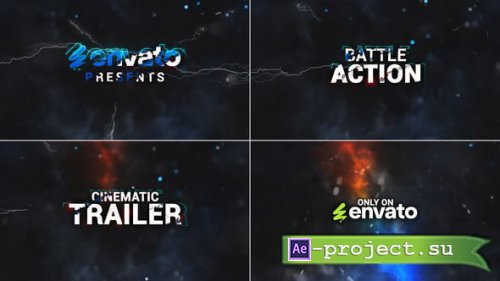 Videohive - Action Trailer Titles // Cinematic Trailer -  53890618 - Project for After Effects