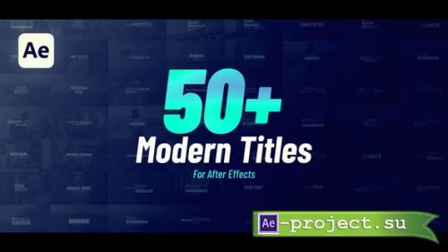 Videohive - Titles - 54676069 - Project for After Effects