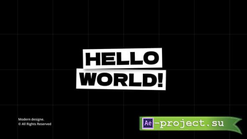 Videohive - Box Titles | AE - 54691402 - Project for After Effects