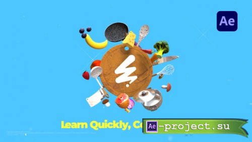 Videohive - Cooking Show Logo Reveal - 54720373 - Project for After Effects