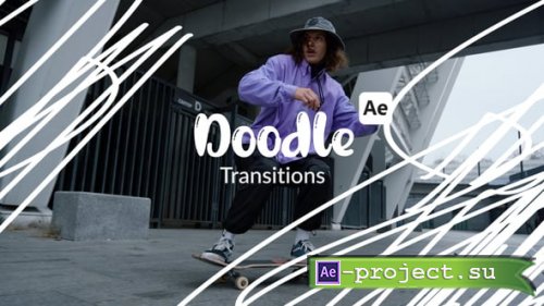 Videohive - Doodle Transitions - 54746459 - Project for After Effects