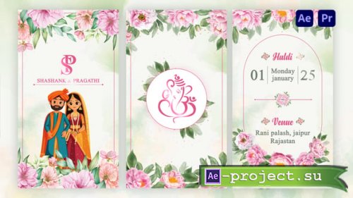 Videohive - Wedding Invitation invitation - 54745889 - Project for After Effects