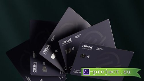 Videohive - Credit Card Mockup - 54744101 - Project for After Effects