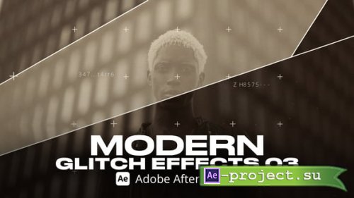 Videohive - Modern Glitch Effect 03 Ae - 54777661 - Project for After Effects