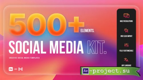 Videohive - Social Media Kit | After Effects - 54759855 - Project & Script for After Effects