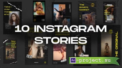 Videohive - 10 Instagram Stories & Reels - 54787136 - Project for After Effects