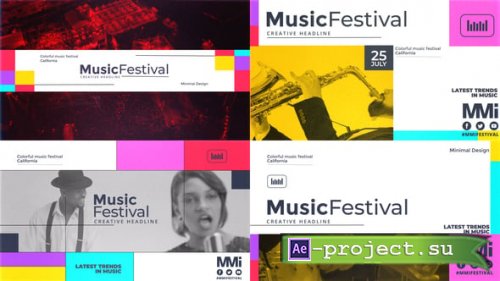 Videohive - music event promo - 54800868 - Project for After Effects