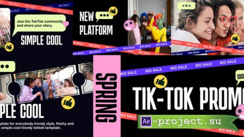 Videohive - TikTok Promo After Effects - 54701187 - Project for After Effects