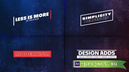 Videohive - Text Animation - 54817877 - Project for After Effects