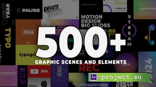 Videohive - Graphic Pack | Typography | After Effects = 54817694 - Project for After Effects