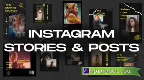 Videohive - 10in1 Instagram Stories & Posts - 54817917 - Project for After Effects