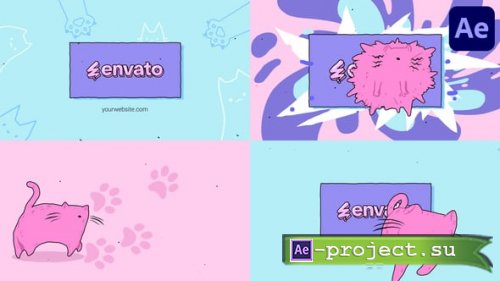 Videohive - Sweety Cat Logo for After Effects - 54819631 - Project for After Effects