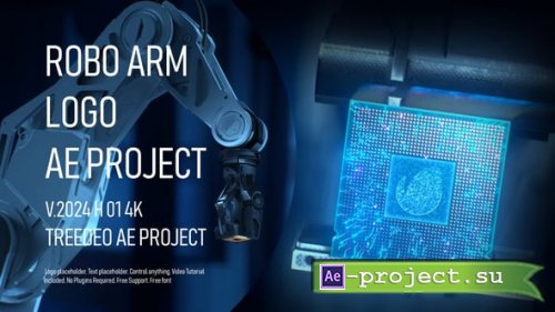 Videohive - Robot Logo Reveal - 54180780 - Project for After Effects