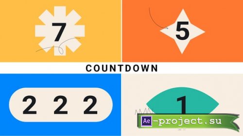 Videohive - Countdown Minimal - 54839709 - Project for After Effects