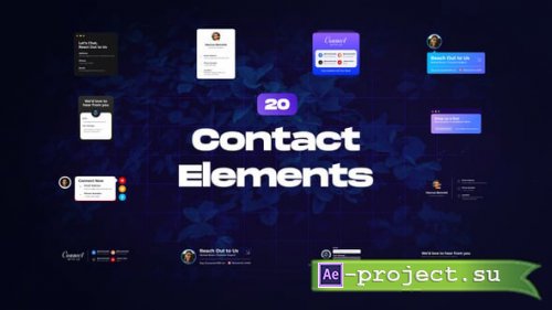 Videohive - Contact Elements - 54876748 - Project for After Effects