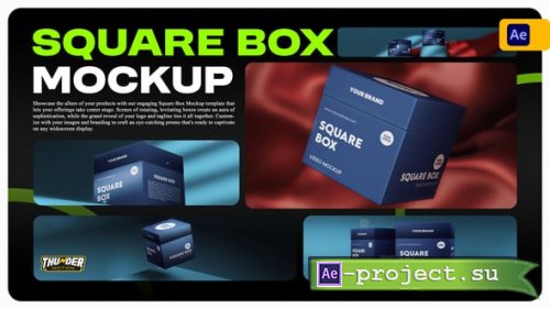 Videohive - Square Box Mockup - 54850746 - Project for After Effects