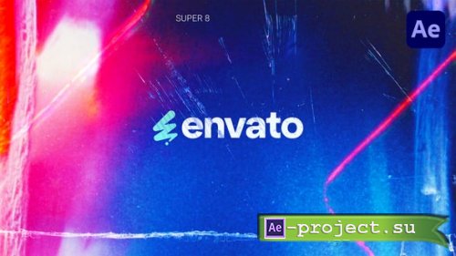 Videohive - Super 8 Logo - 54874733 - Project for After Effects