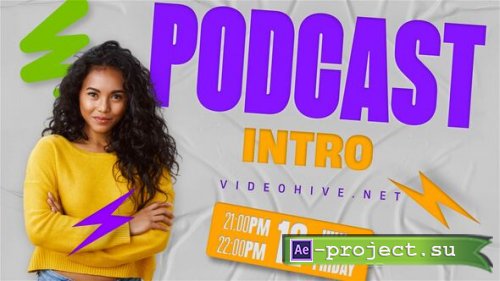 Videohive - Creative Podcast Intro - 54855739 - Project for After Effects