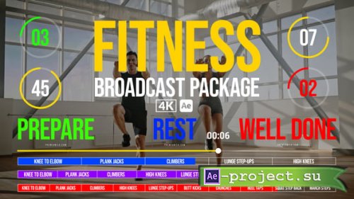 Videohive - Fitness Broadcast Package - 54917718 - Project for After Effects