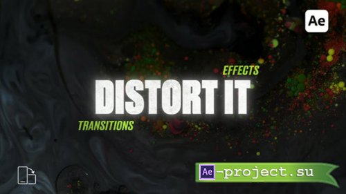 Videohive - Distort It: Sleek and Stylish Distortion Transitions - 54878758 - Project for After Effects