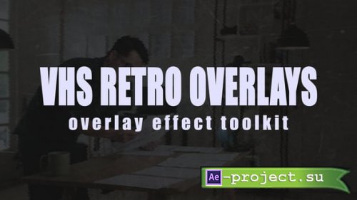 Videohive - VHS Retro Film Frame Overlays - 54894533 - Project for After Effects